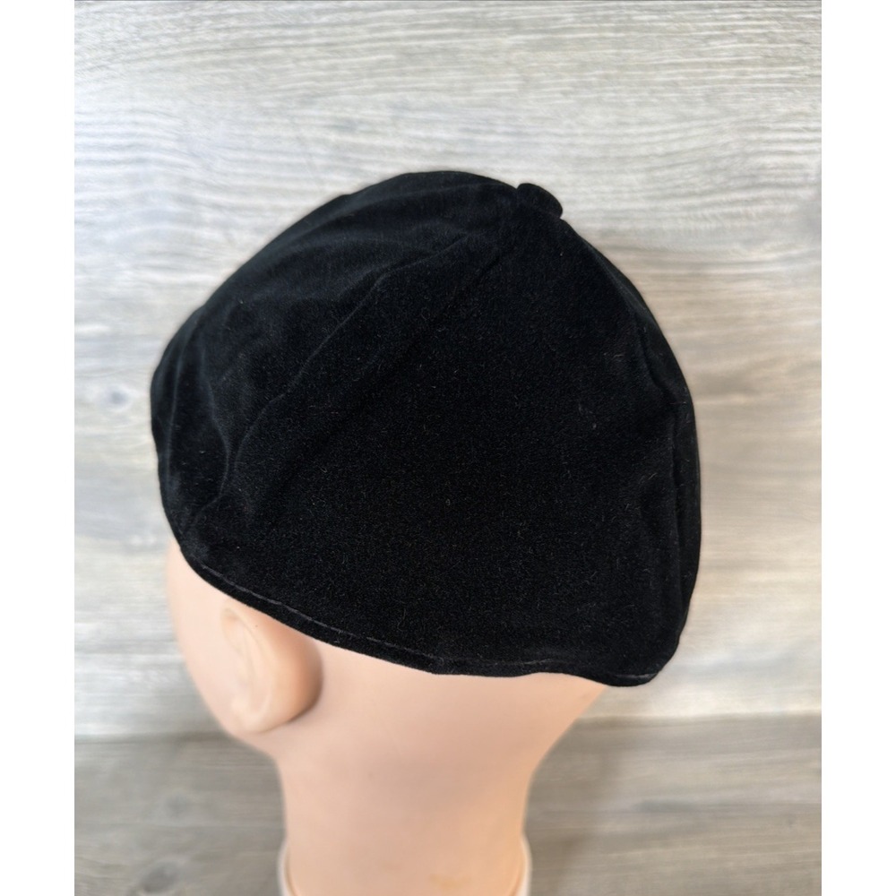 15 Lot Jewish Kippah Yarmulke Religious Head Covering Black Velvet Bar Mitzvah - Picture 3 of 4